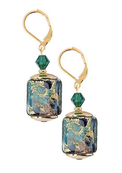 Vathë për femra Lampglas Emerald Oasis, të gjelbër/artë