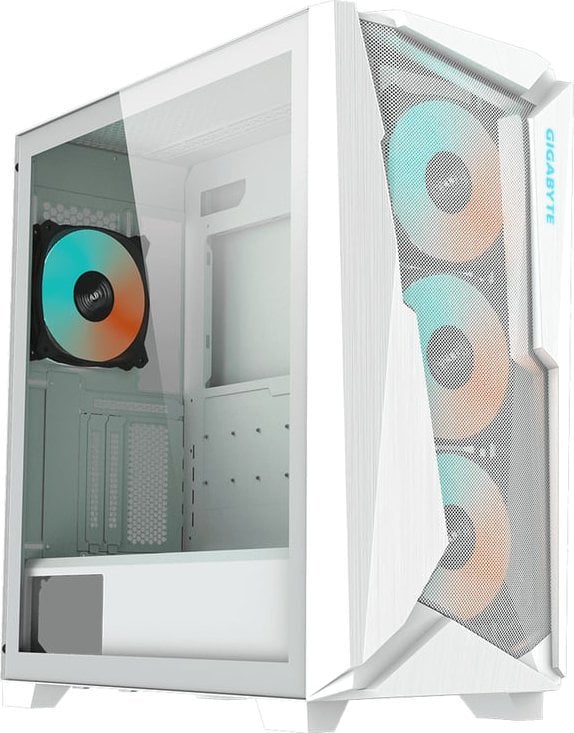 Gigabyte C301 Glass V2 Mid-Tower PC Куќиште, Бело Gigabyte C301 Glass V2 Mid-Tower PC Куќиште, Бело