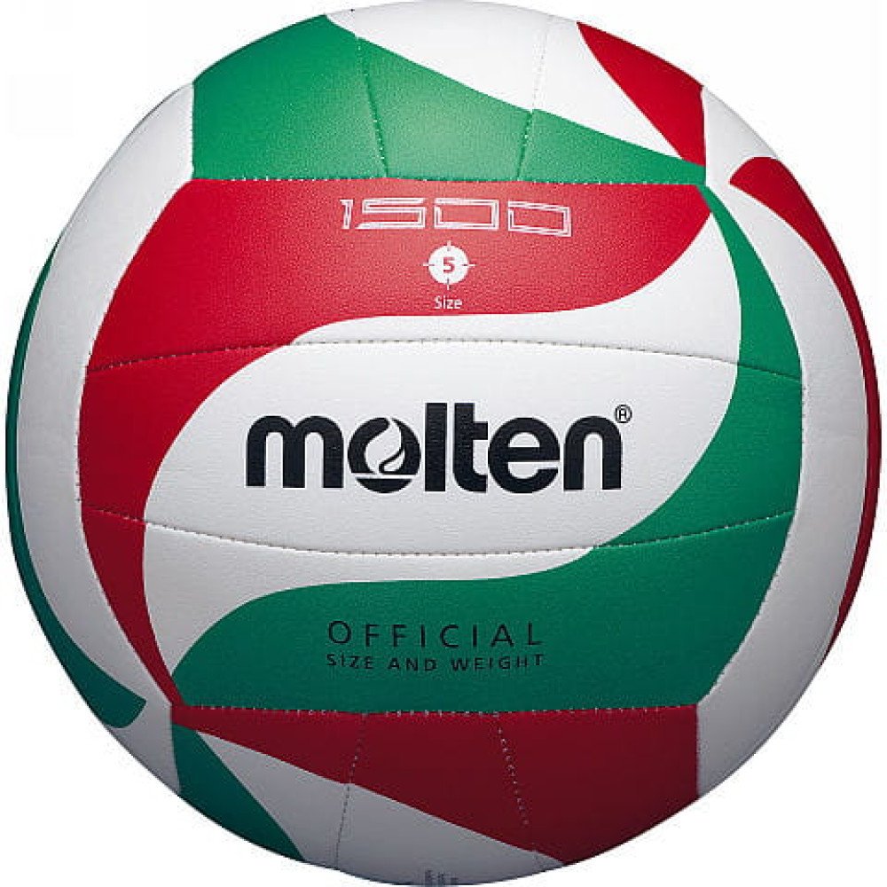 Top volejbolli Molten V5M1500, i gjelbër/ kuq