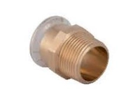 Lidhës tranzicioni Geberit Mapress Kupfer (61703), 15mm, 1/2", i bronztë