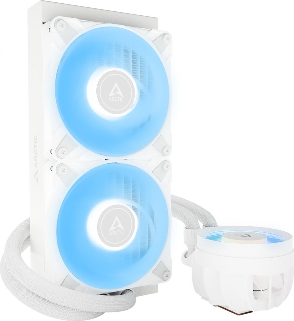 Ладилник Arctic Liquid Freezer III 240 A-RGB, бел
