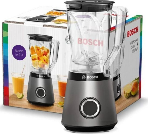 Blender Bosch MMB6172S, 1200W, 2L, i hirtë