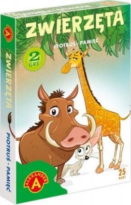 Karta loje Alexander Peter Memory: Animals