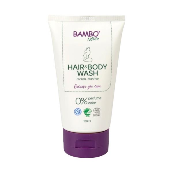 Shampo për bebe dhe fëmijë Bambo Nature Hair & Body Wash, 150ml