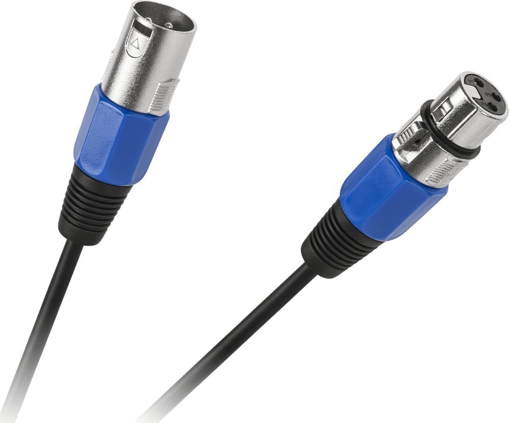 Kabllo mikrofoni CANON XLR - XLR (KPO2756-10), 10 m, e zezë Kabllo mikrofoni CANON XLR - XLR (KPO2756-10), 10 m, e zezë