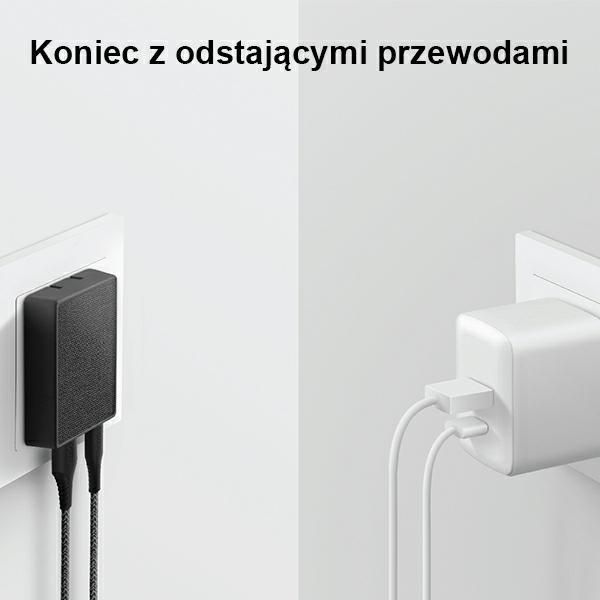 Karikues Uniq Votre Slim Duo, 1 x USB A, 1 x USB C, i zi