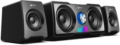 Altoparlantë C-TECH SPK-16BK, 2.2, të zi
