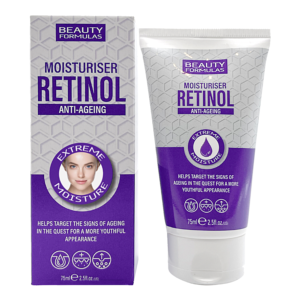 Krem Fytyre per Hidratim Ditor me Retinol Beauty Formulas, 75 ml