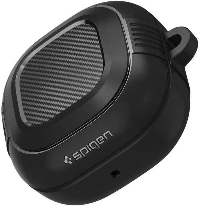 Mbrojtëse Spigen Rugged Armor për Samsung Galaxy Buds Live, e zezë