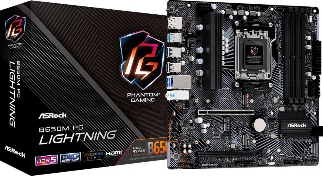 Pllakë Amë ASRock B650M PG LIGHTNING
