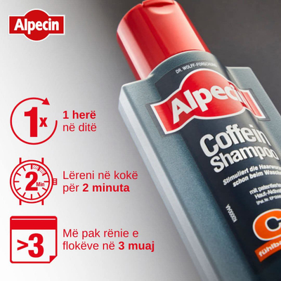 Shampo kundër rënies së flokëve Alpecin Caffeine C1, 250ml