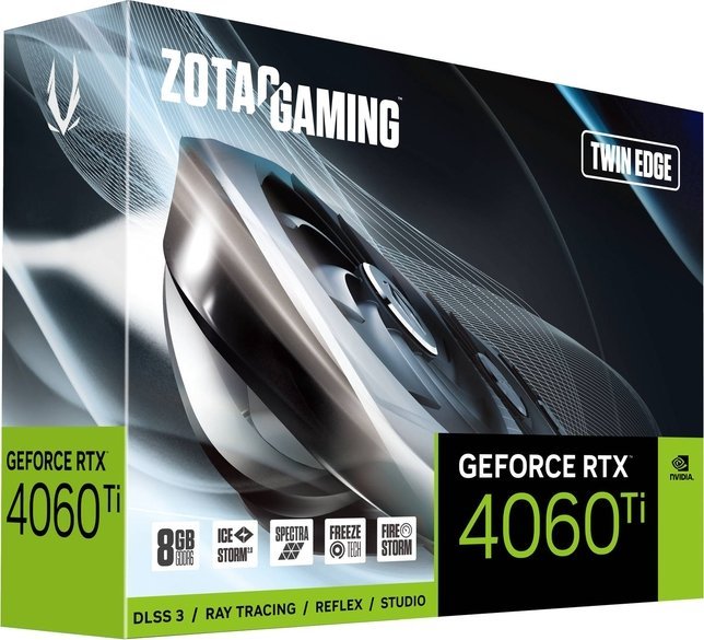 Kartelë grafike Zotac Gaming GeForce RTX 4060 Ti Twin Edge 8GB GDDR6