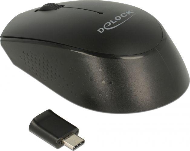 Maus Delock 12526, wireless, USB, i zi
