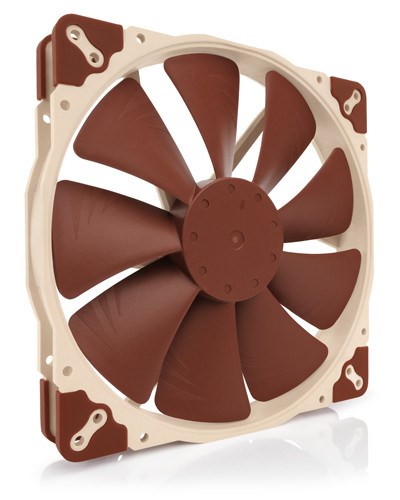 Ftohës Noctua NF A20 5V PWM, 20 cm, i kuq / bezhë