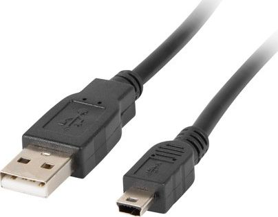Kabllo Lanberg, USB - mikroUSB, 2.0 MINI AM-BM5P Canon, 1.8m (CA-USBK-10CC-0018-BK)