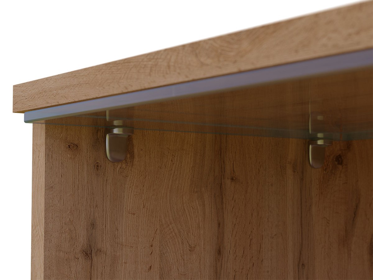 Komodë për TV D 140 MDF, zi
