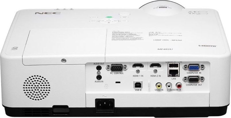 NEC ME403U Проектор, 4000 ANSI Лумена, WUXGA, Бел