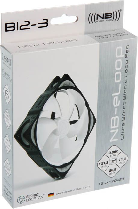 Ладилник Noiseblocker NB-eLoop B12-3, 120 мм