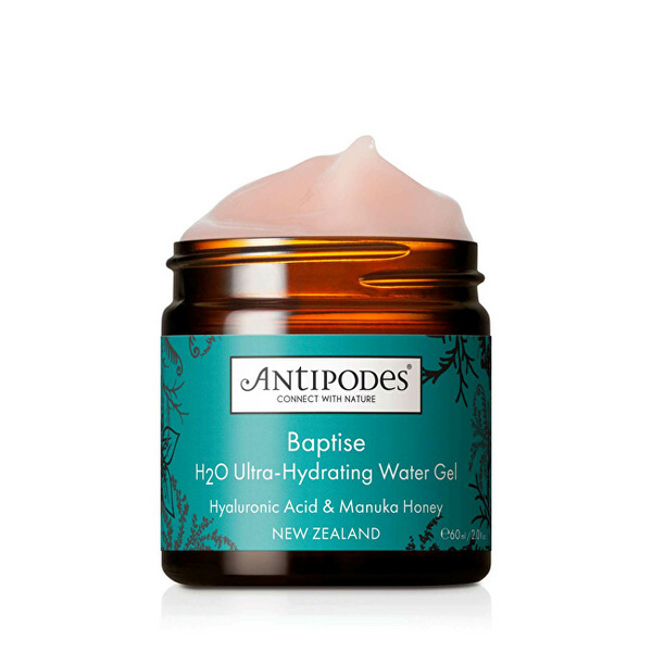 Xhel hidratues për lëkurë Antipodes Baptise H2O, 60 ml