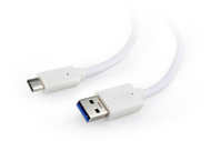Gembird USB 3.0 до USB-C Кабел, 3 м, Бел