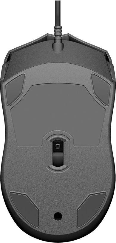 Maus HP 100, me kabllo, USB, i zi