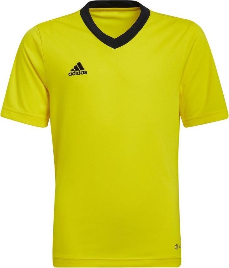 Fanellë për fëmijë Adidas ENTRADA 22, 140 cm, e verdhë