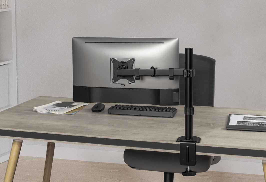 Mbajtëse për monitor SENSE7 FLOAT, zgjatëse, 17"-32", e zezë