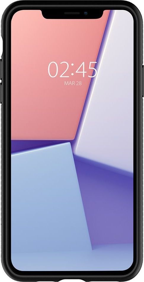 Mbrojtëse Spigen Liquid Air për iPhone 11, e zezë