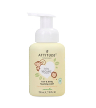 Larës për trup dhe flokë Attitude Baby Leaves, 295 ml Larës për trup dhe flokë Attitude Baby Leaves, 295 ml