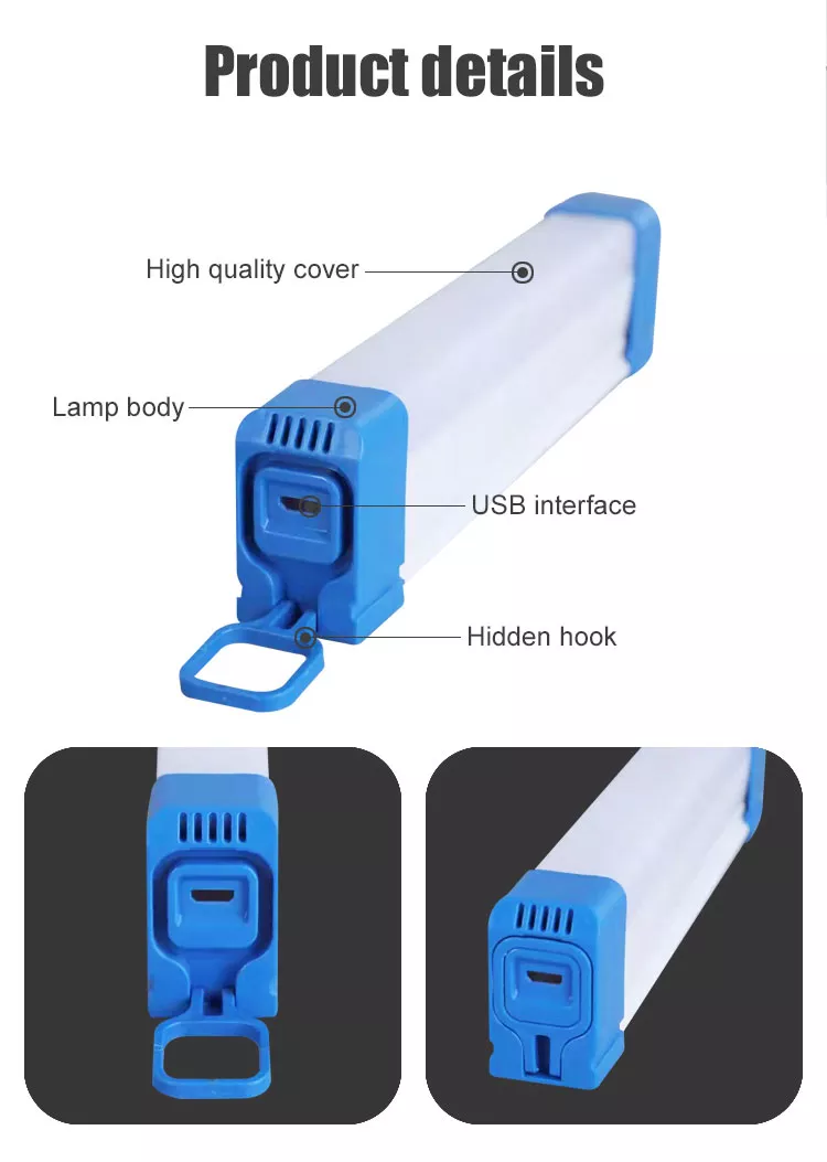 Llambë rimbushëse me USB, UN3481, 40W, 30cm