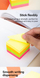 Postit DELI 51x51 400fl neon mix a03303 1/6