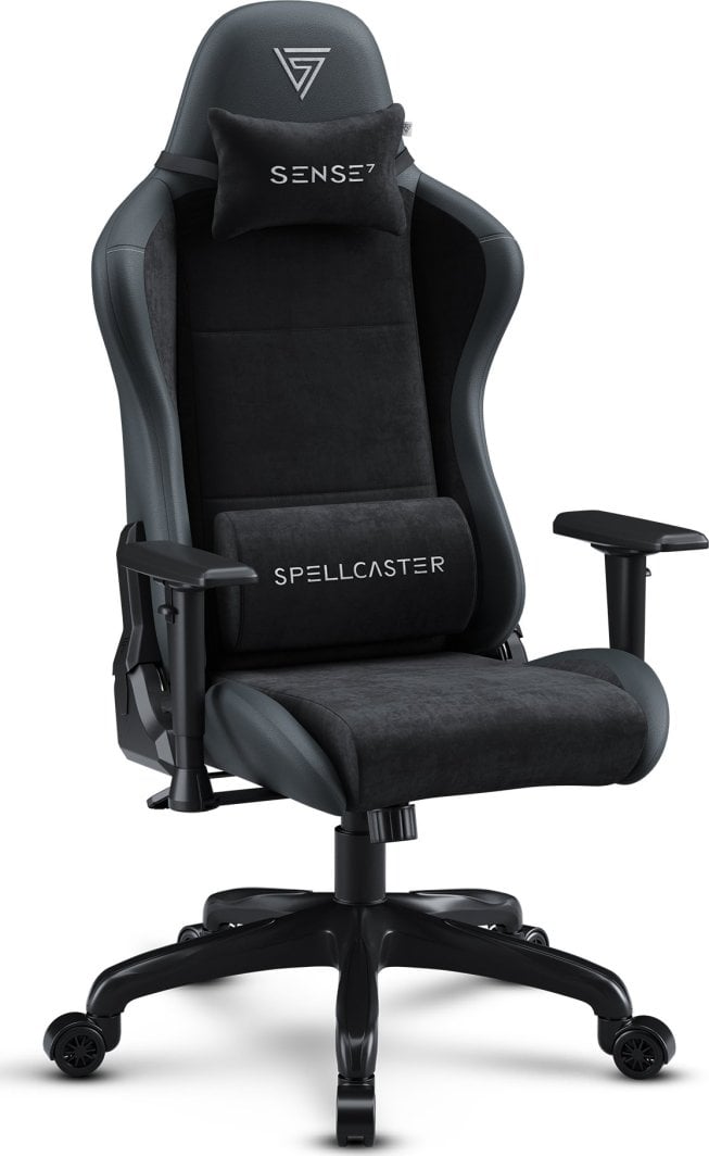 Karrige SENSE7 Spellcaster FUKU, material+lëkurë, e zezë