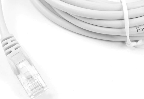 Kabllo rrjeti Gembird, cat5e, UTP, 15m, e bardhë