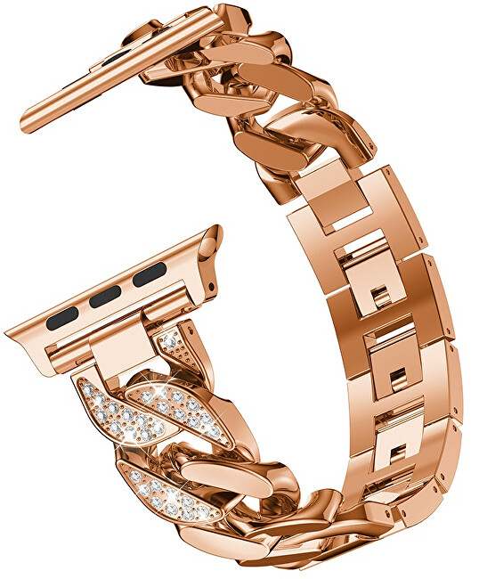 Rrip për orë dore 4wrist Apple watch, 38/40 mm, rozë e artë