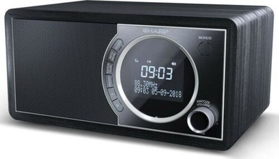 Radio Sharp DR-450BK, e zezë
