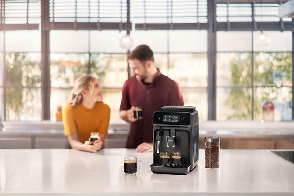 Aparat për espresso Philips, i zi