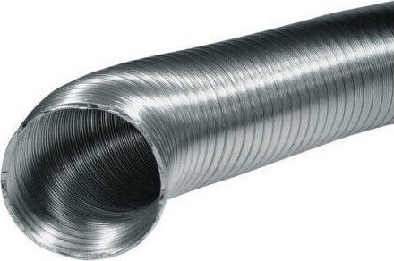Spiroflex D62 Gyp fleksibil ventilimi SPIROFLEX Alu Duct DN180, 1m, alumin | GjirafaMall