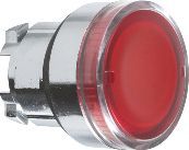 Schneider Electric ZB4BW343 Глава за осветлено копче за притискање, Црвено