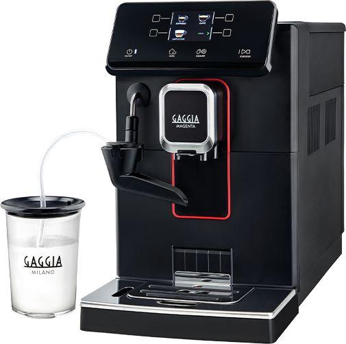Aparat për kafe espresso Gaggia Magenta Milk, i zi