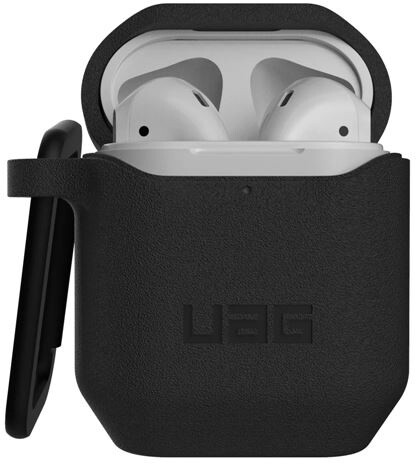 Mbrojtëse silikoni UAG për AirPods, e zezë