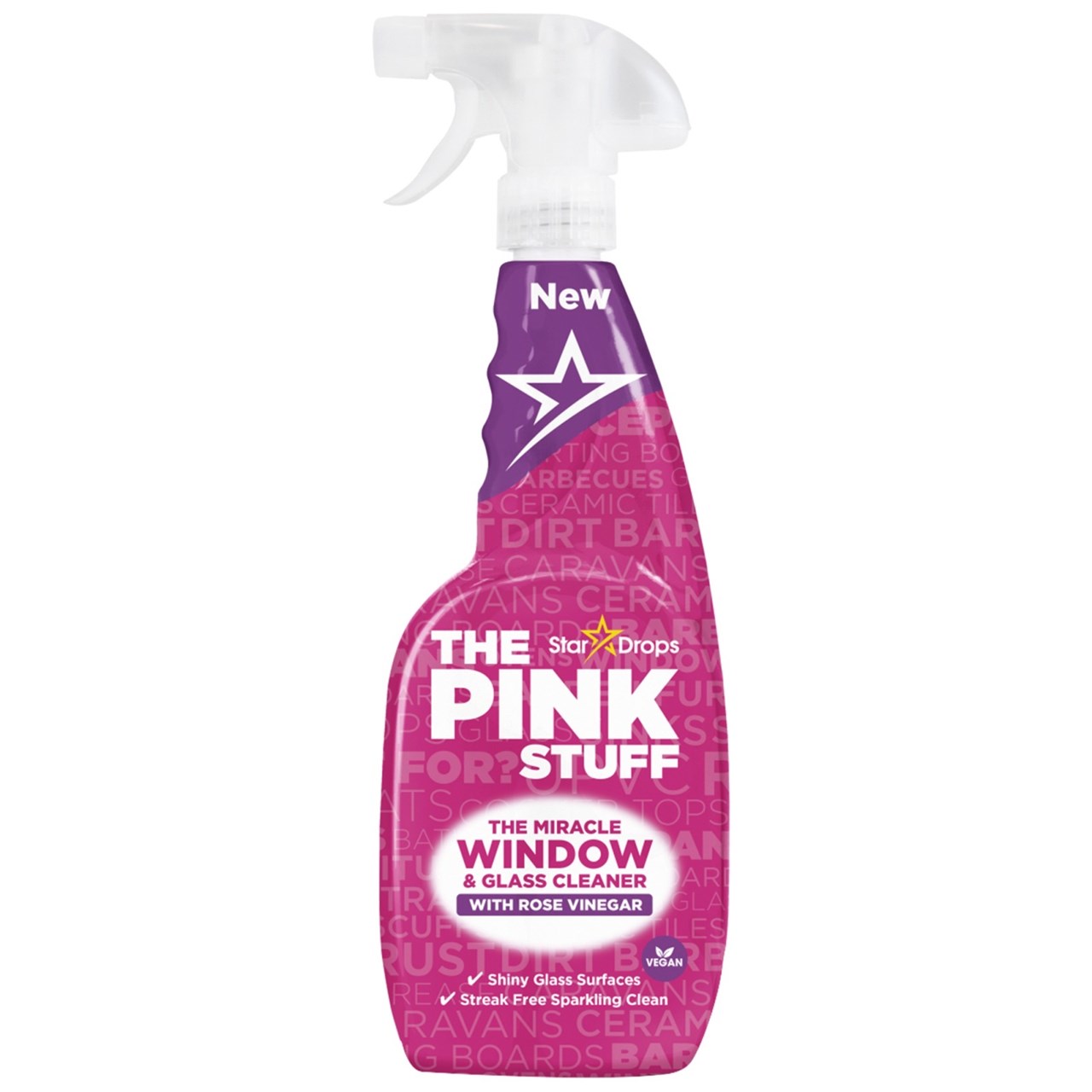 Pastrues xhamash dhe dritare The Pink Stuff, 750 ml