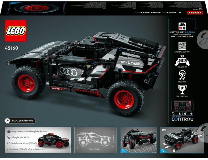 Играчка LEGO Technic 42160 Audi RS Q e-tron