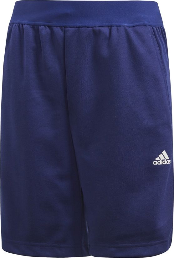 Shortse për fëmijë Adidas YB Knit CV9145, 152 cm, të kaltra të errëta