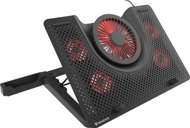 Stendë për ftohje Genesis Oxid 550 për laptop 15.6-17.3", 5 ventilator, dritë të pasme, 1 USB (NHG-1411),e zezë, plastike Stendë për ftohje Genesis Oxid 550 për laptop 15.6-17.3", 5 ventilator, dritë të pasme, 1 USB (NHG-1411),e zezë, plastike
