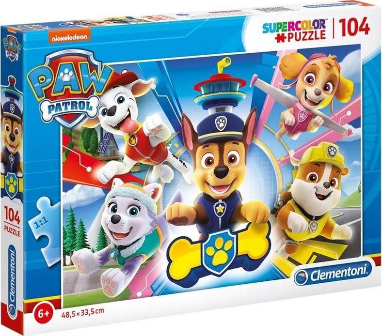 Puzzle Clementoni Paw Patrol, 2x60 pjesë, shumëngjyrëshe