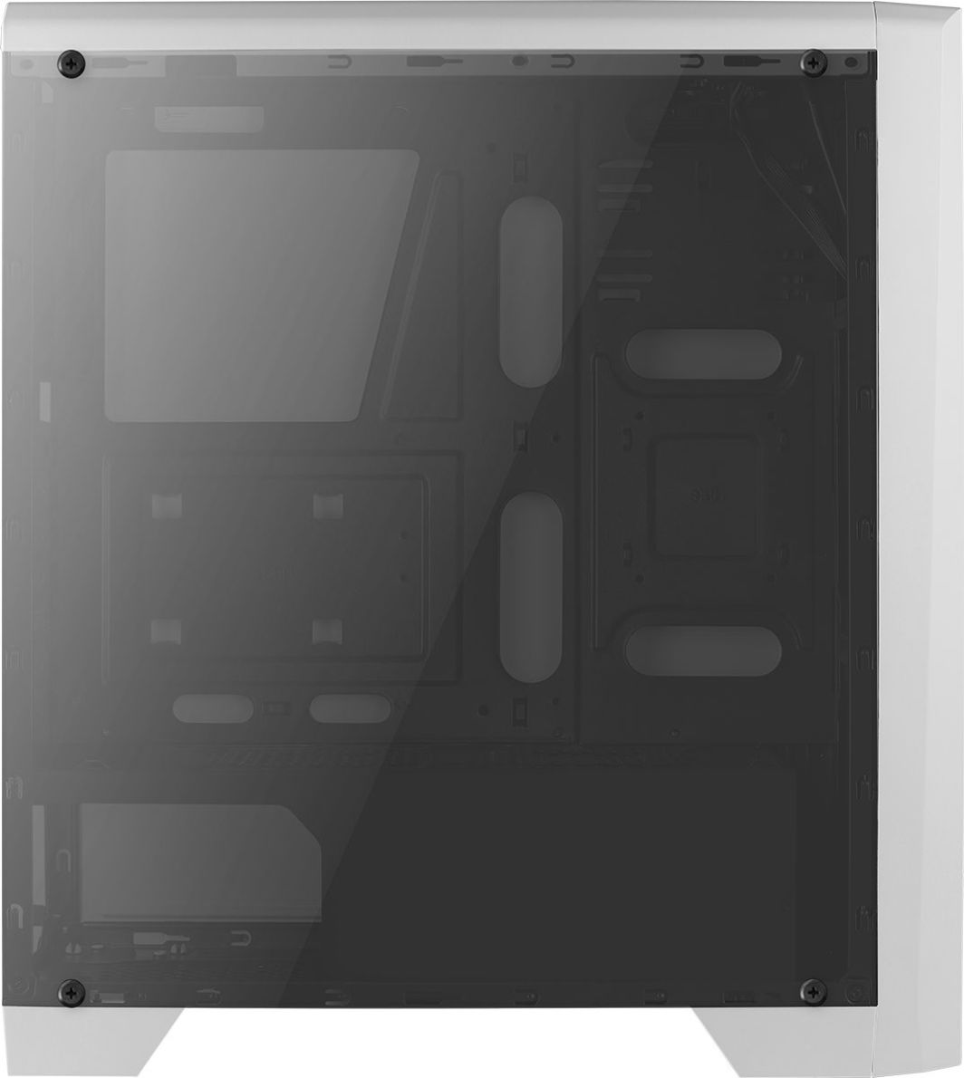 Куќиште за компјутер Aerocool Cylon, бело, Midi Tower