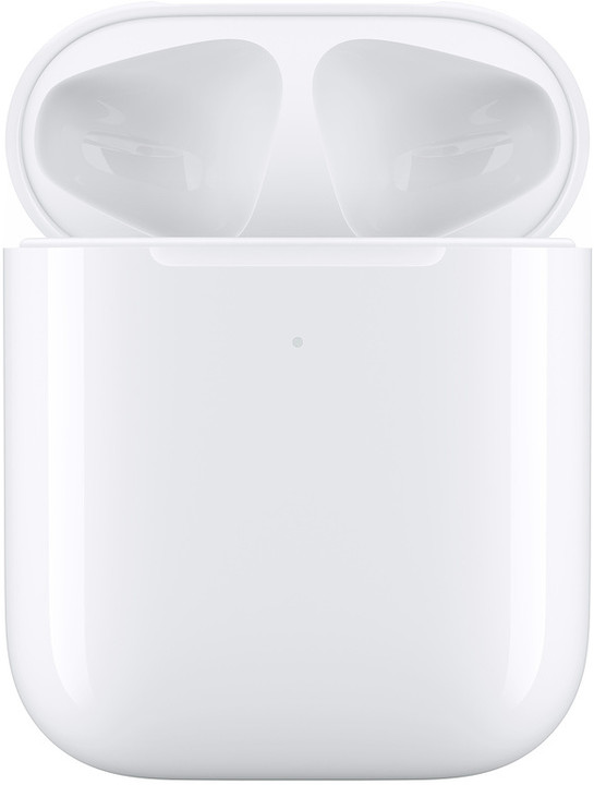Mbajtës dhe karikues Apple për AirPods, i bardhë