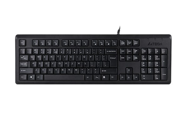 Tastierë universale A4 Tech KR-92, USB, e zezë