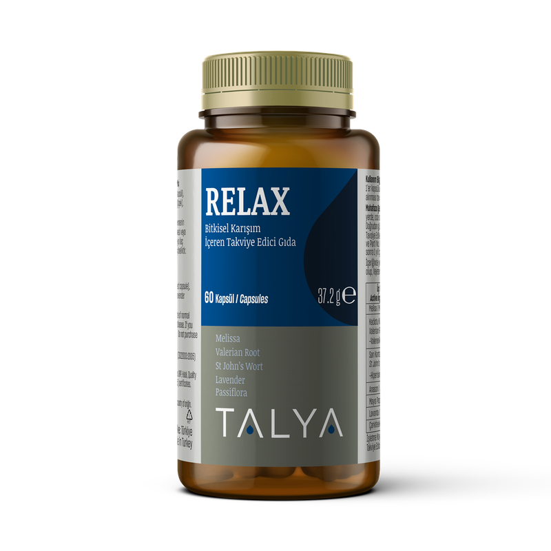 Suplemente TALYA Herbal RELAX Natural Calming Formula 60 kapsula
