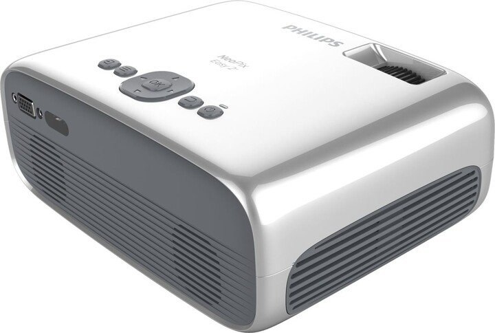 Projektor Philips NeoPix EASY 2+, i zi / argjendtë